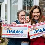 postcode lottery woman